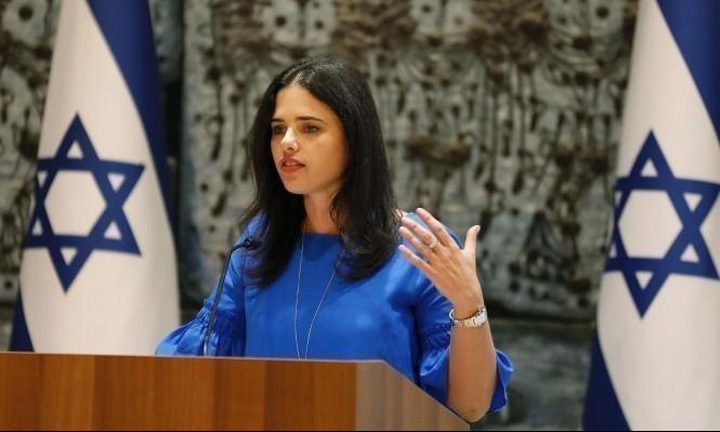 الليكود: شاكيد لن تكون ضمن قائمة الحزب في انتخابات 17 أيلول