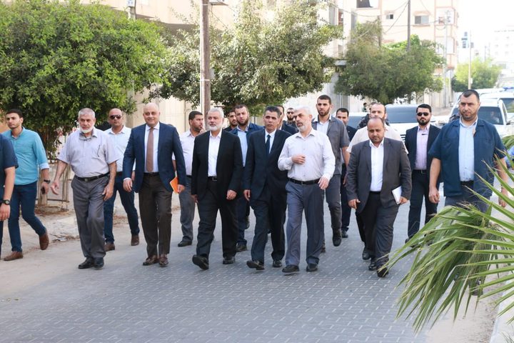 الوفد المصري يزور الضفة وغزة