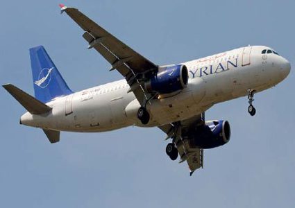 سوريا ترفع رسوم عبور الطيران المدني أجواءها