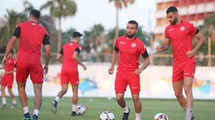 التشكيلة المتوقعة لمواجهة تونس وغانا