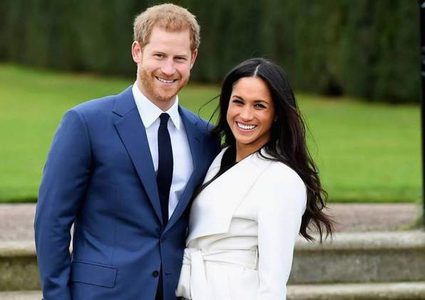 الظهور الواضح الأول لبكر الأمير هاري وميغان ميركل