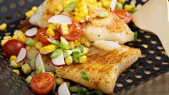 طريقة تحضير السمك المشوي