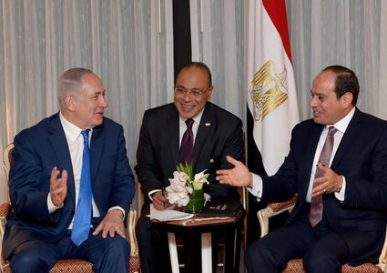 نتنياهو يشارك في حفل اليوم الوطني المصري