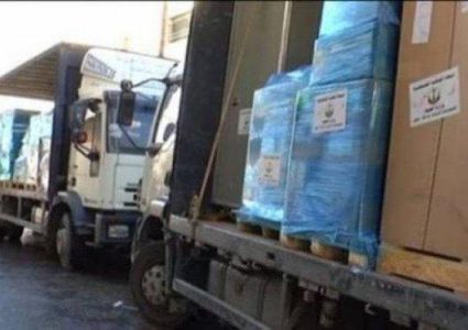 وزارة الصحة ترسل قافلة أدوية لمستودعاتها بقطاع غزة