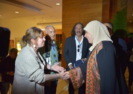 وفد الروائيين العرب يزور بيت لحم