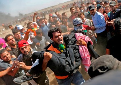 مركز حقوق الانسان: الاحتلال يتعمد قتل المتظاهرين