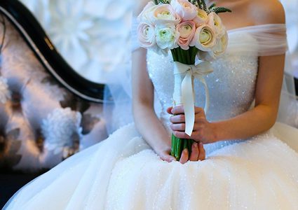 ملكة جمال "بدينات العرب" تحتفل بزفافها