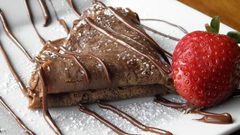 كريب بالشوكولاتة