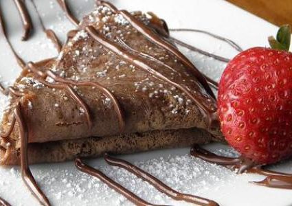 كريب بالشوكولاتة