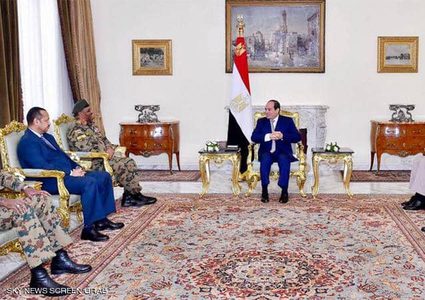 السيسي يهنئ الشعب السوداني بتوقيع الاتفاق السياسي