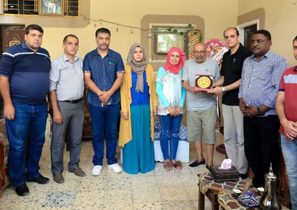 "المكتب الحركي للصحفيين" يهنيء الصحفية نيللي المصري بسلامة والدها