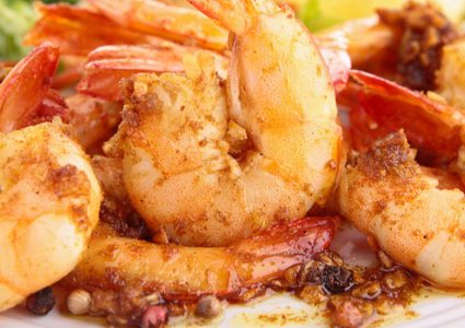 الروبيان بالكاري