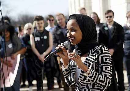 إلهان عمر تطرح قراراً لدعم حركة مقاطعة اسرائيل