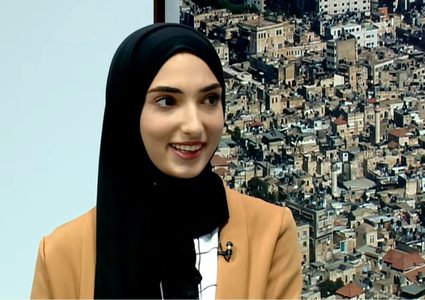 المتفوقة "الشعار" تقرر الالتحاق بكلية الفنون في جامعة النجاح