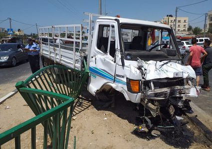 إصابات في حادث مروري جنوب قطاع غزة