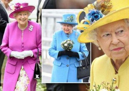 الملكة إليزابيث ملكة الألوان