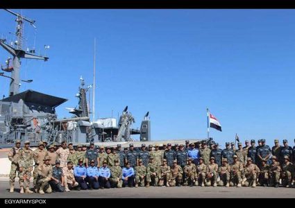 انطلاق التدريب العسكري "استجابة النسر" بالبحر الأحمر