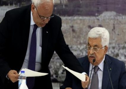 عريقات: القيادة تقرر وضع آليات لإلغاء كافة الاتفاقيات مع إسرائيل