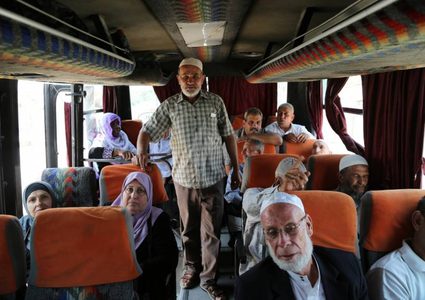 48 من أهالي أسرى غزة يزورن 25 أسيرًا