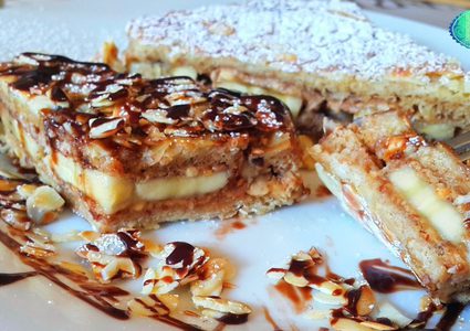 حلوى الخبز الفرنسي بالقرفة