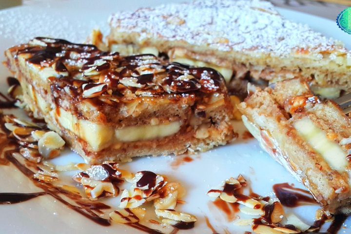 حلوى الخبز الفرنسي بالقرفة