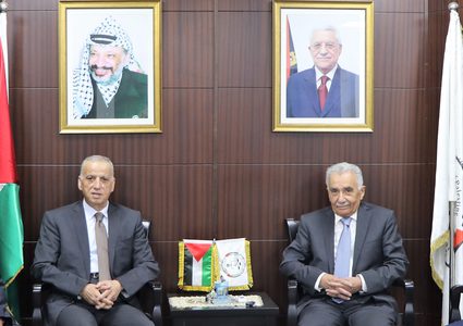 أبو شرار يبحث مع الائتلاف الأهلي لإصلاح القضاء تعزيز التعاون