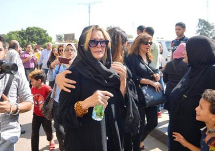 وفاة والدة الفنانة المصرية يسرى