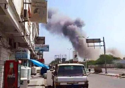 قصف صاروخي للحوثيين يستهدف مقر الفريق الحكومي