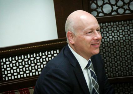 غرينبلات: الفلسطينيون لديهم طموح و"ليس حق"