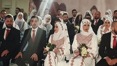 عرس جماعي فلسطيني سوري يضم (90) عريسًا في دمشق