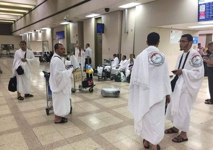 الدفعة الأولى من حجاج غزة تصل إلى الديار الحجازية