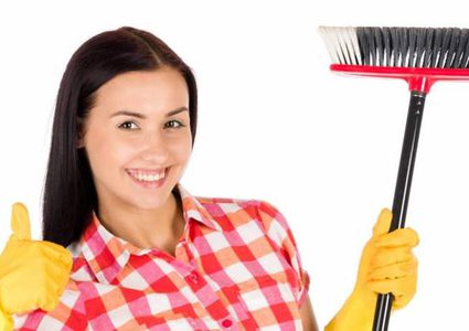 عصا المكنسة لخصر نحيف؟