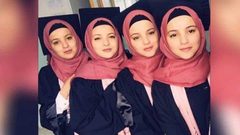 توأم رباعي مقدسي يتفوق في "التوجيهي"