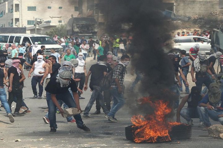 مواجهات مع الاحتلال في بلدة سبسطية