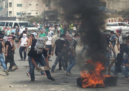 مواجهات مع الاحتلال في بلدة سبسطية