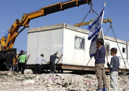 مستوطنون ينصبون "كرفانا" جديدا في المرمالة بالأغوار الشمالية