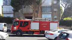 إخلاء عمارة سكنية في رام الله