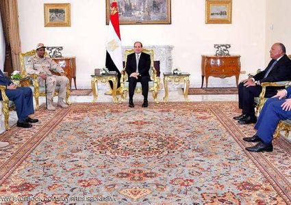 السيسي يؤكد موقف مصر الداعم للسودان