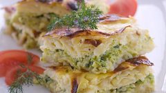 طريقة عمل فطيرة السبانخ