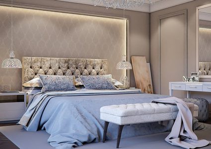 اختيار لوحة غرفة النوم