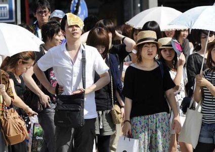 الحرارة المرتفعة تقتل 11 شخصا في اليابان