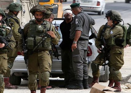 الاحتلال يعتقل 14 مواطنا في الضفة الغربية