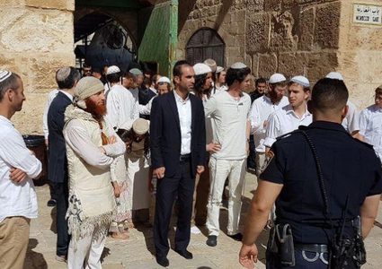 اقتحامات للأقصى عبر باب المغاربة