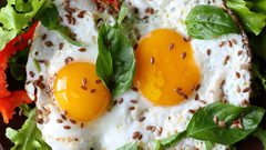 فطور بيض بالريحان بطريقة صحية