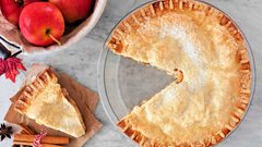 كعكة التفاح والبابونج