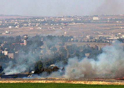 هجوم صاروخي إسرائيلي على تل بريقة في سوريا