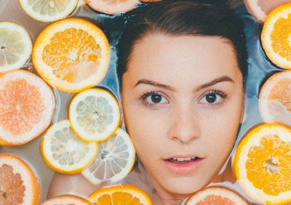 قشر البرتقال لجمالك