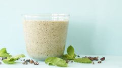 سموثي الموز بالنعناع