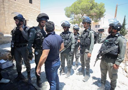 مظاهرات واحتجاجات في صور باهر احتجاجاً على سياسات الهدم