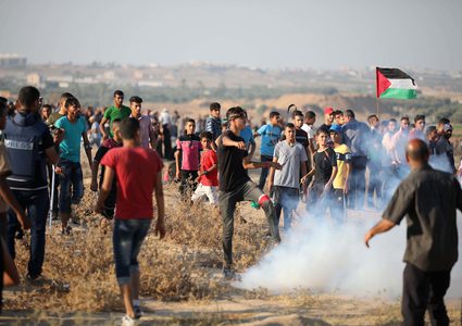 اصابات في الجمعة ال(69) لمسيرات العودة شرق قطاع غزة